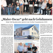 Maler Noll gewinnt den großen Fassadenpreis 2025